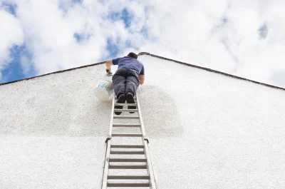Peinture extérieure à Bessans — façades et ravalement